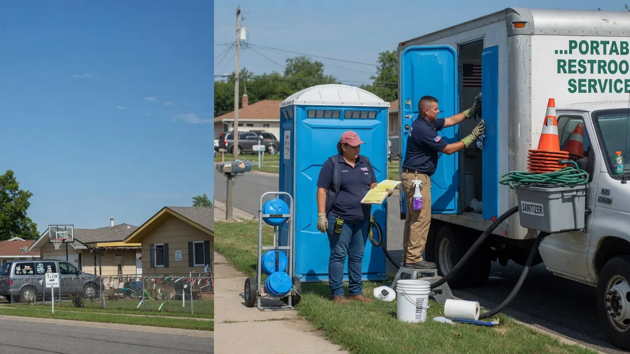 Portable Toilet Rental in West Jefferson, OH near me